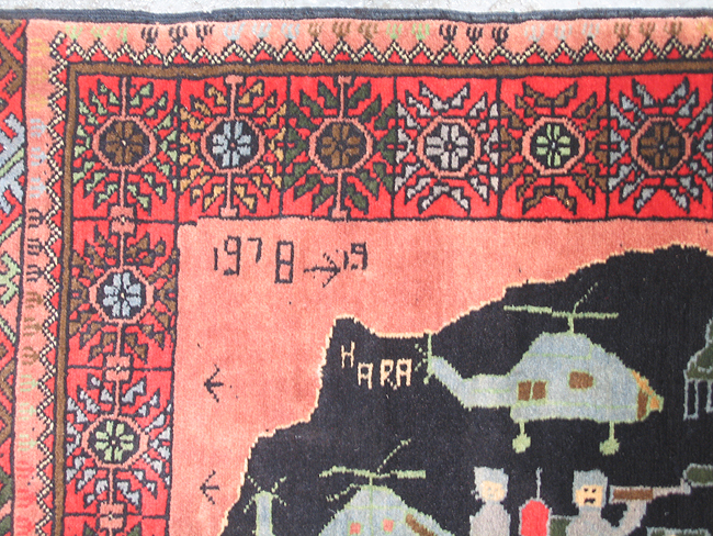 For sale: Afghan War Rug or Conflict Carpet