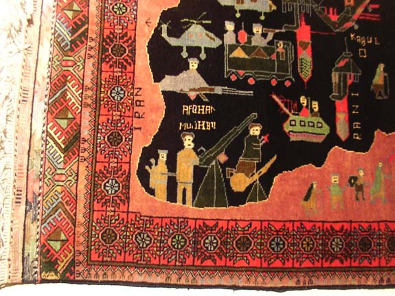 For sale: Afghan War Rug or Conflict Carpet