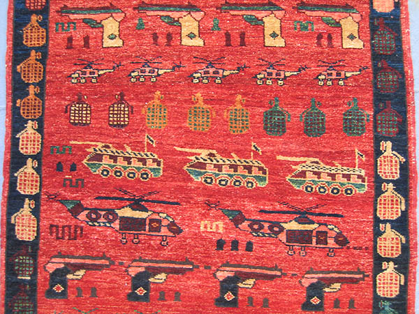 For sale: Afghan War Rug or Conflict Carpet