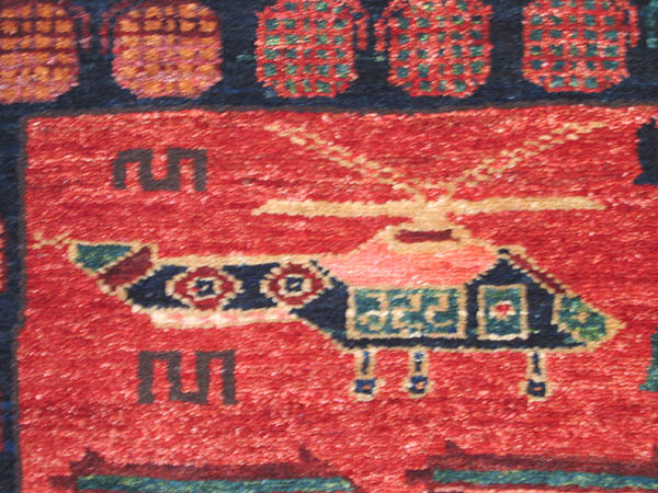 For sale: Afghan War Rug or Conflict Carpet