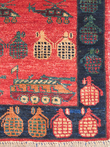 For sale: Afghan War Rug or Conflict Carpet