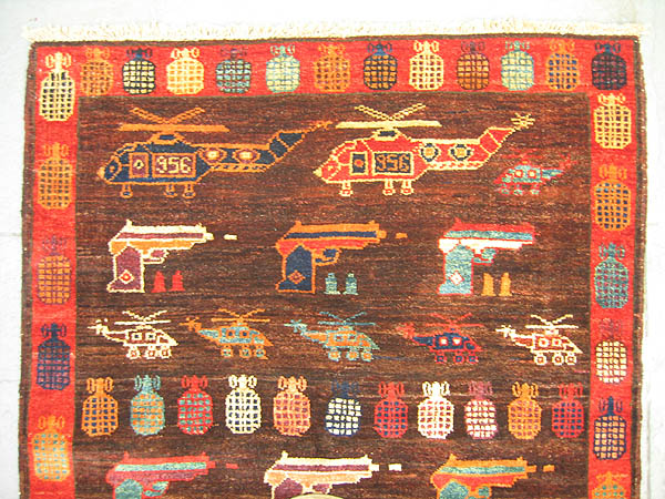 For sale: Afghan War Rug or Conflict Carpet