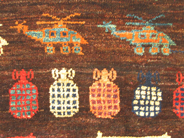 For sale: Afghan War Rug or Conflict Carpet