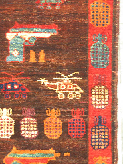 For sale: Afghan War Rug or Conflict Carpet