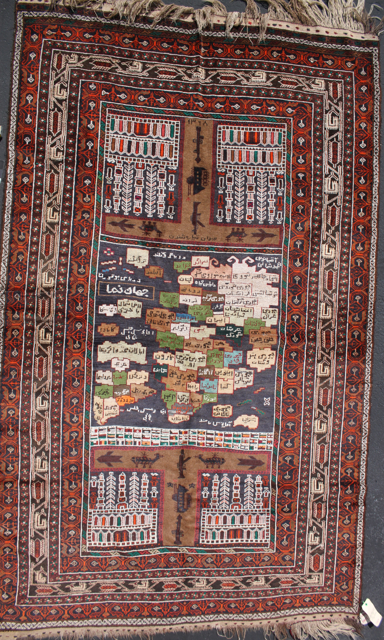 For sale: Afghan War Rug or Conflict Carpet