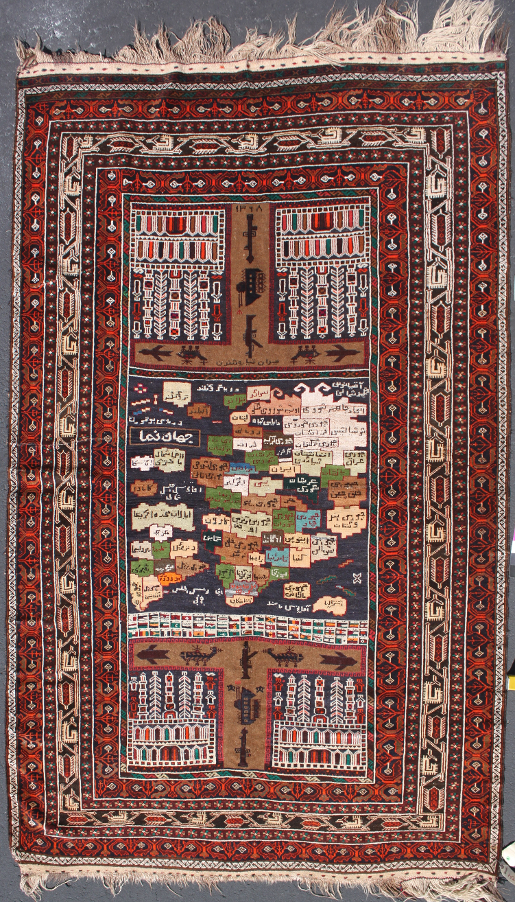 For sale: Afghan War Rug or Conflict Carpet