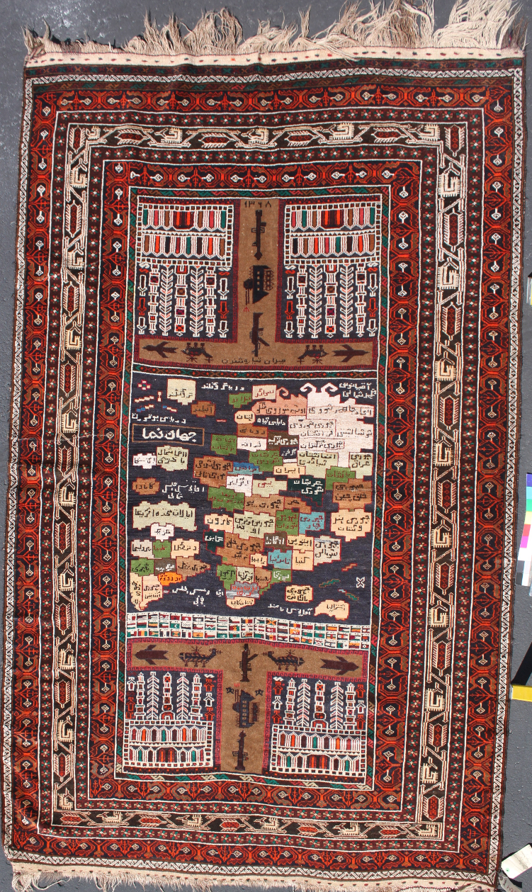 For sale: Afghan War Rug or Conflict Carpet