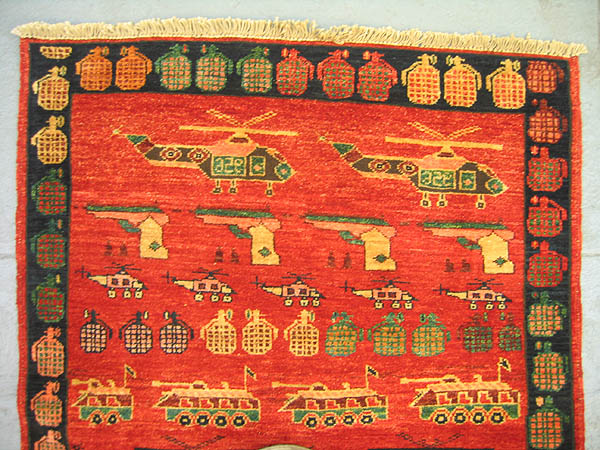 For sale: Afghan War Rug or Conflict Carpet