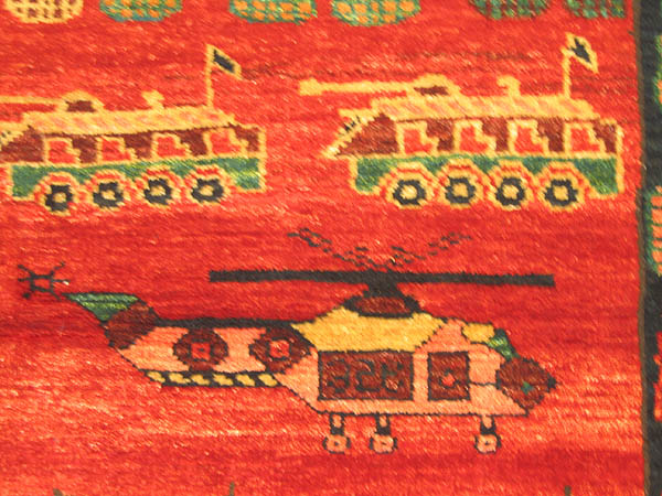 For sale: Afghan War Rug or Conflict Carpet