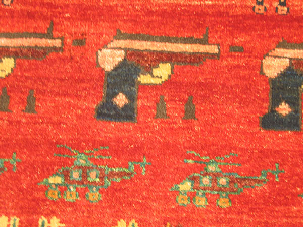 For sale: Afghan War Rug or Conflict Carpet