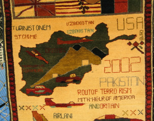 For sale: Afghan War Rug or Conflict Carpet