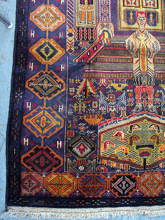 For sale: Afghan War Rug or Conflict Carpet