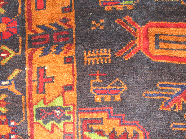 For sale: Afghan War Rug or Conflict Carpet