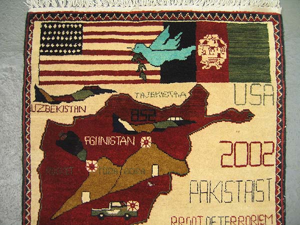 For sale: Afghan War Rug or Conflict Carpet