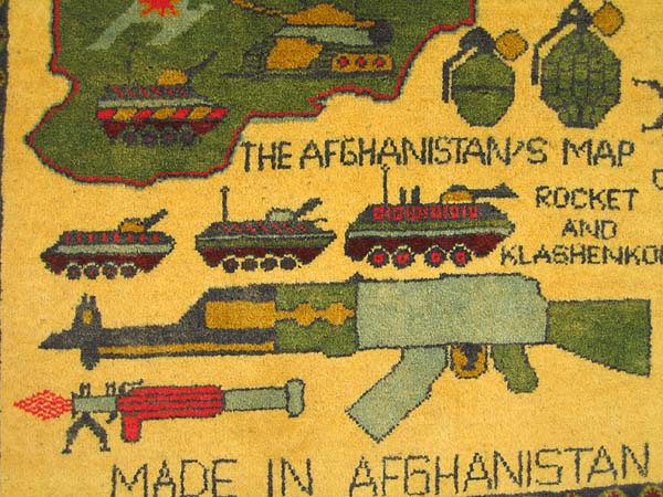 For sale: Afghan War Rug or Conflict Carpet