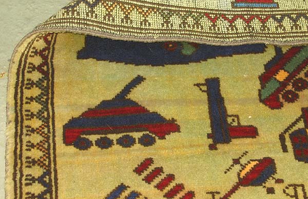 For sale: Afghan War Rug or Conflict Carpet