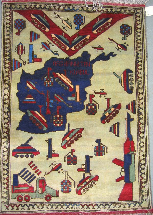 For sale: Afghan War Rug or Conflict Carpet