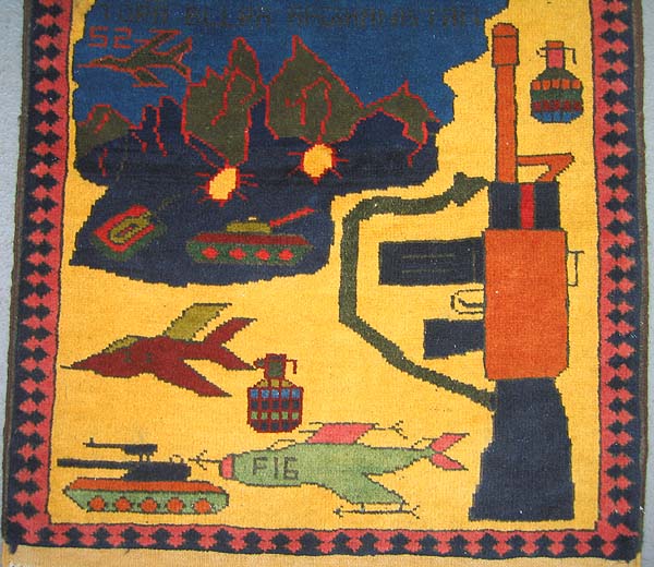 For sale: Afghan War Rug or Conflict Carpet