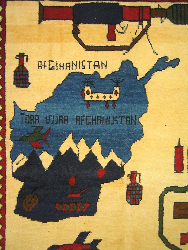 For sale: Afghan War Rug or Conflict Carpet