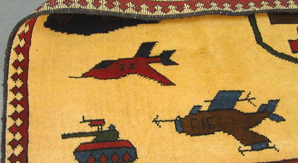 For sale: Afghan War Rug or Conflict Carpet