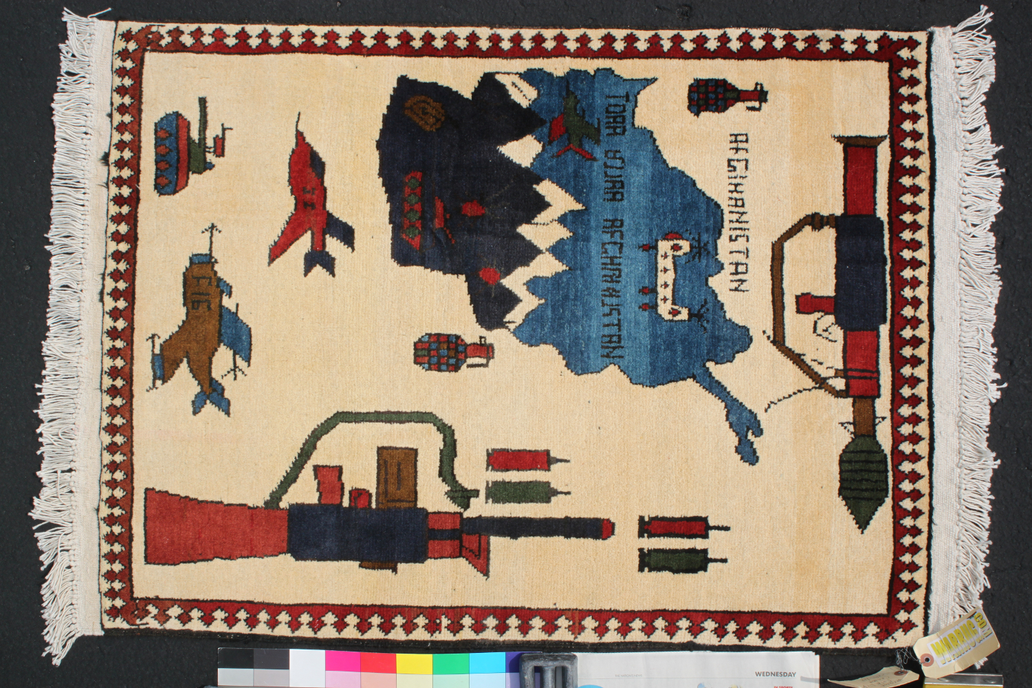 For sale: Afghan War Rug or Conflict Carpet