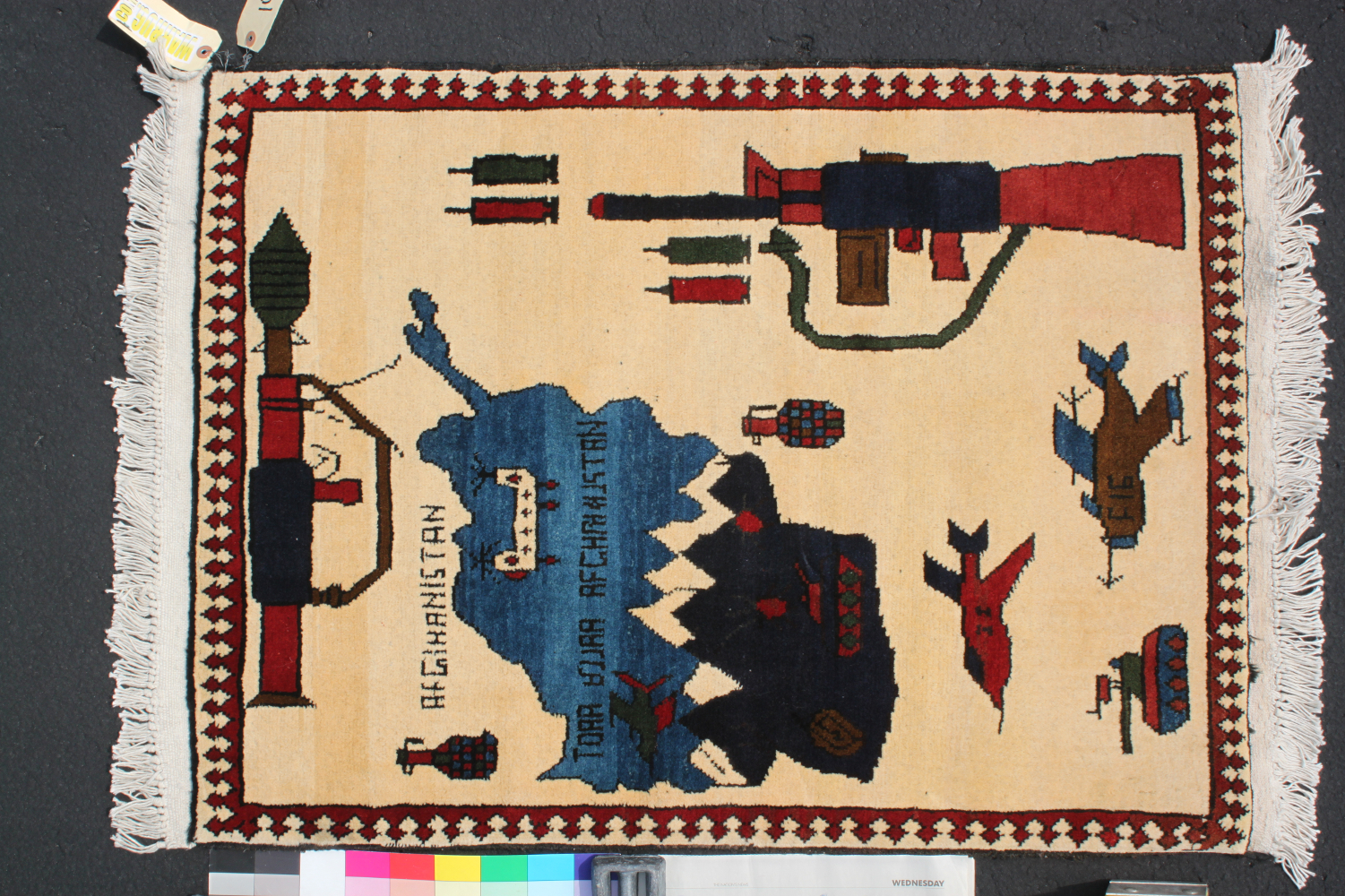 For sale: Afghan War Rug or Conflict Carpet