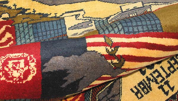 For sale: Afghan War Rug or Conflict Carpet