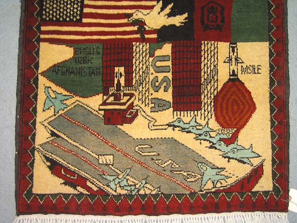 For sale: Afghan War Rug or Conflict Carpet