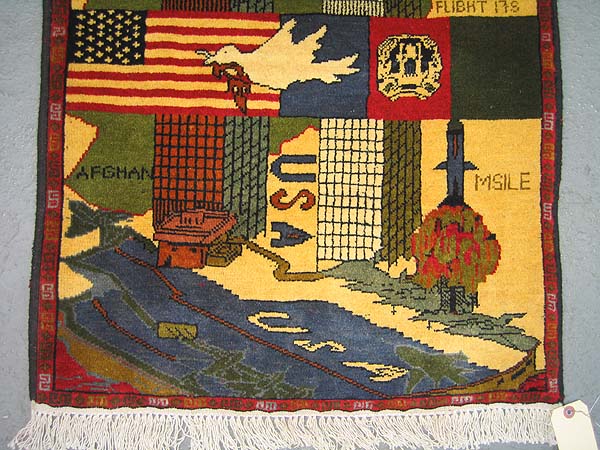 For sale: Afghan War Rug or Conflict Carpet