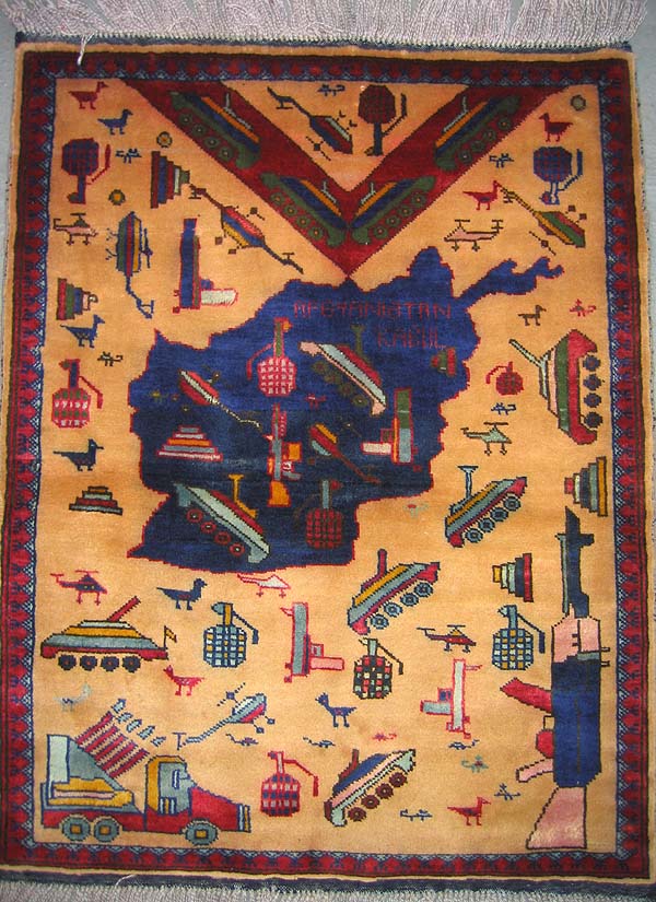 For sale: Afghan War Rug or Conflict Carpet