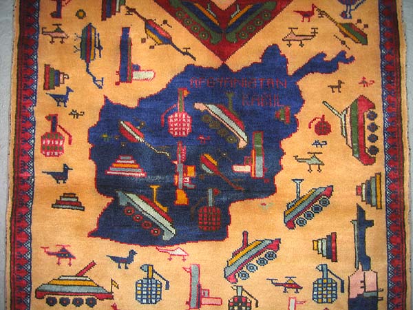 For sale: Afghan War Rug or Conflict Carpet