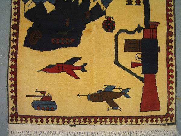 For sale: Afghan War Rug or Conflict Carpet