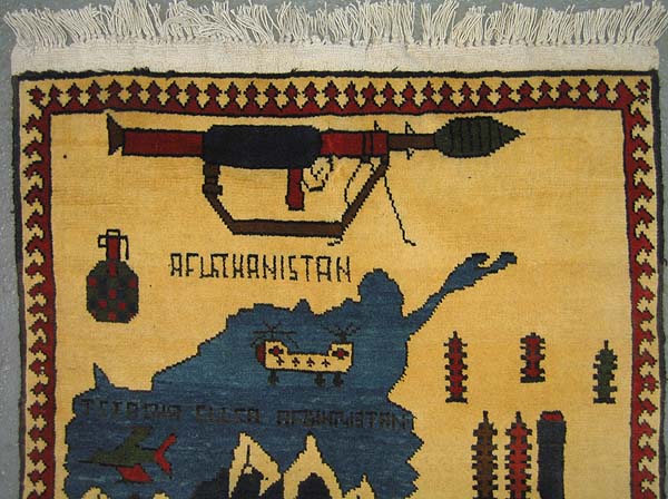 For sale: Afghan War Rug or Conflict Carpet