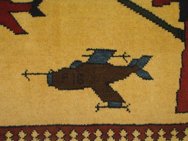 For sale: Afghan War Rug or Conflict Carpet