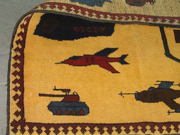 For sale: Afghan War Rug or Conflict Carpet