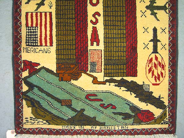 For sale: Afghan War Rug or Conflict Carpet