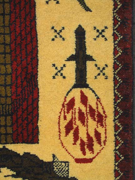 For sale: Afghan War Rug or Conflict Carpet