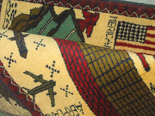 For sale: Afghan War Rug or Conflict Carpet