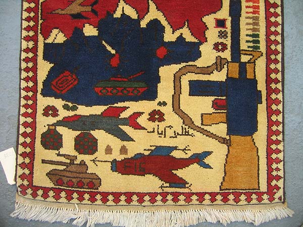 For sale: Afghan War Rug or Conflict Carpet