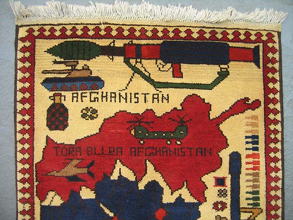 For sale: Afghan War Rug or Conflict Carpet