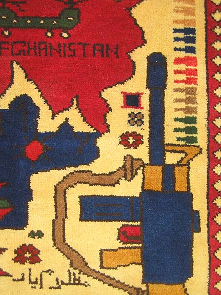 For sale: Afghan War Rug or Conflict Carpet