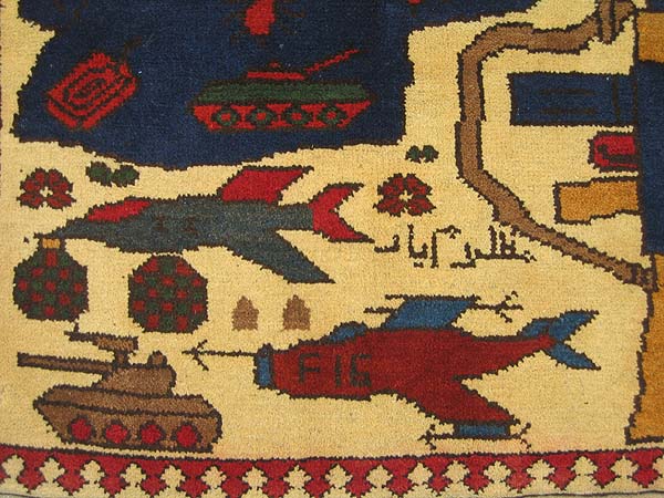 For sale: Afghan War Rug or Conflict Carpet