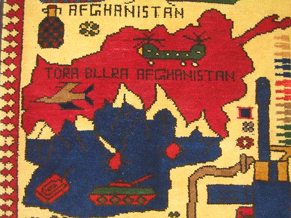 For sale: Afghan War Rug or Conflict Carpet