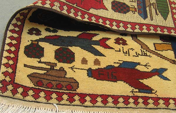 For sale: Afghan War Rug or Conflict Carpet