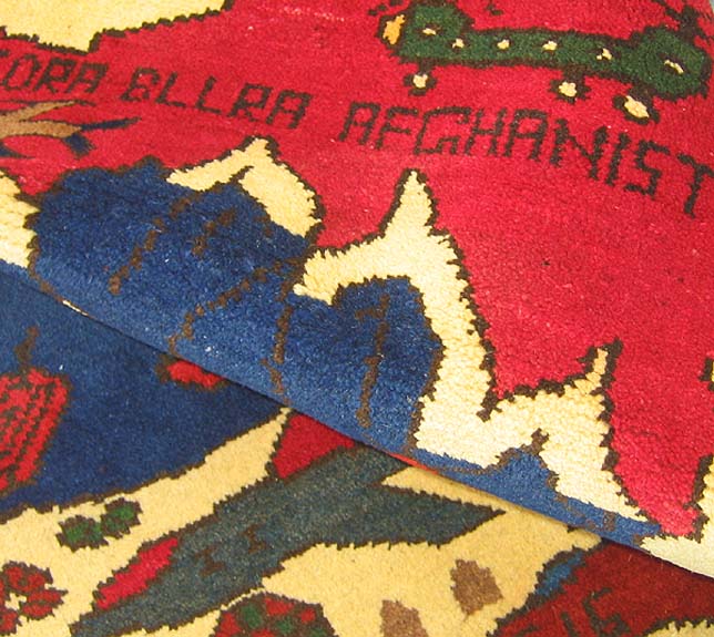 For sale: Afghan War Rug or Conflict Carpet