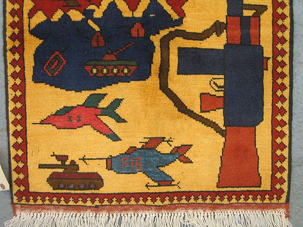 For sale: Afghan War Rug or Conflict Carpet