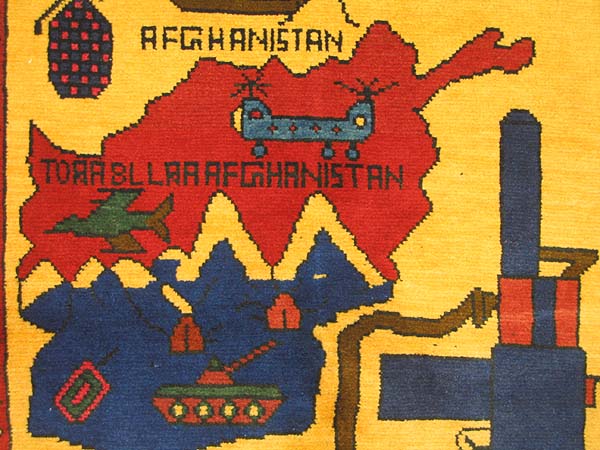 For sale: Afghan War Rug or Conflict Carpet