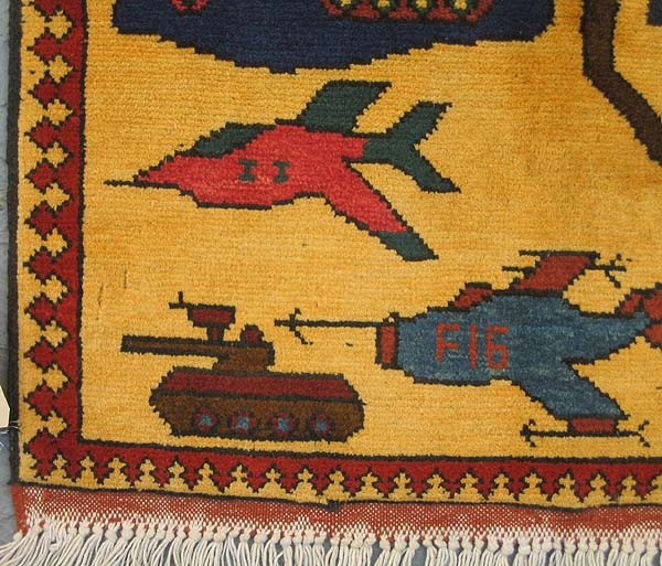 For sale: Afghan War Rug or Conflict Carpet