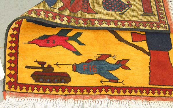 For sale: Afghan War Rug or Conflict Carpet