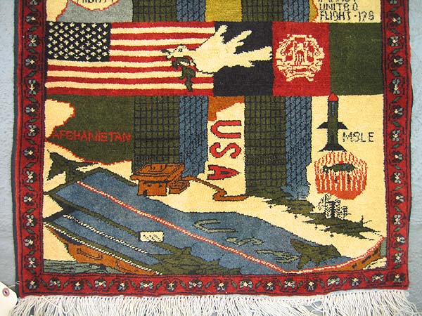 For sale: Afghan War Rug or Conflict Carpet